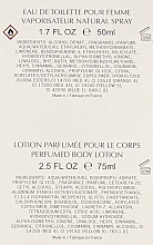 Cerruti 1881 Pour Femme - Duftset (Eau de Toilette 50ml + Duschgel 75ml)  — Bild N3