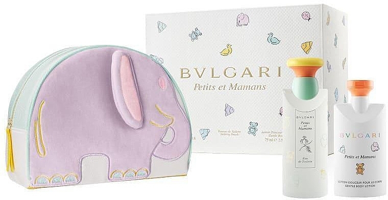 Bvlgari Petits et Mamans - Duftset (Eau de Toilette /100 ml + Körperlotion /75 ml + Kosmetiktasche 1 St.)  — Bild N1