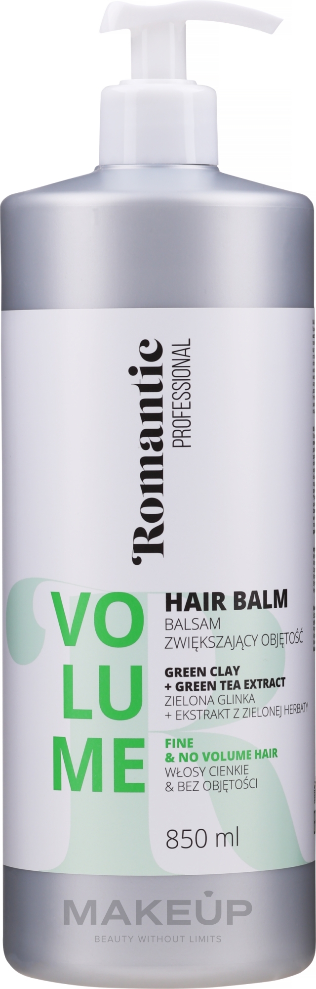 Feuchtigkeitsspendender Conditioner für dünnes Haar - Romantic Professional Volume Hair Balm — Foto 850 ml