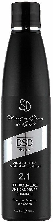 Anti-Schuppen Shampoo № 2.1 - Divination Simone De Luxe Dixidox DeLuxe Antidandruff Shampoo — Foto N2
