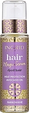 Düfte, Parfümerie und Kosmetik Wärmeschutzserum für das Haar mit Avocadoöl - Ingrid Cosmetics Vegan Hair Serum Avocado Oil