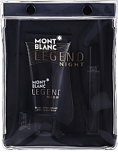Düfte, Parfümerie und Kosmetik Montblanc Legend Night - Duftset (Eau de Parfum 7.5ml + After Shave Balsam 50ml)