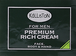 GESCHENK! Creme für Männer - Kalliston Men Premium Rich Cream (Probe) — Bild N1