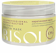 Düfte, Parfümerie und Kosmetik Keratin-Maske für geschädigtes Haar - Bisou Bio-Professional Reconstructor Mask