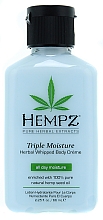 Sanfte feuchtigkeitsspendende Körpercreme - Hempz Triple Moisture Herbal Whipped Body Creme — Bild N2