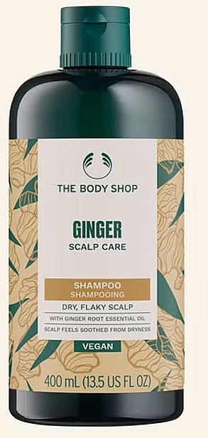 Anti-Schuppen Shampoo mit Ingwer- und Seidenproteinen für trockene und schuppige Kopfhaut - The Body Shop Ginger Shampoo Anti-Dandruff Vegan — Bild N3