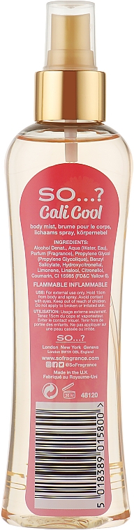 Körperspray - So...? Cali Cool Body Mist — Bild N4