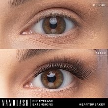 Künstliche Wimpern - Nanolash Diy Eyelash Extensions Heartbreaker — Bild N8