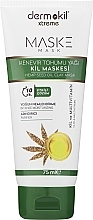 Düfte, Parfümerie und Kosmetik Tonmaske mit Hanföl - Dermokil Hemp Seed Oil Clay Mask (Tube) 