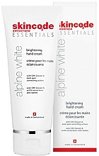 Aufhellende Handcreme - Skincode Essentials Alpine White Brightening Hand Cream — Bild N1