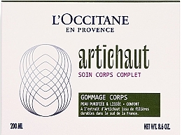 Körperpeeling - L'Occitane Artichaut Body Scrub — Bild N3