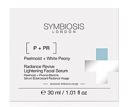 Aufhellendes Gesichtsserum mit weißer Pfingstrose - Symbiosis London Radiance Revive Lightening Facial Serum — Bild N2