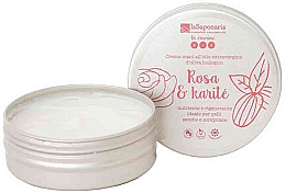 Düfte, Parfümerie und Kosmetik Schützende Handcreme mit Rose und Sheabutter - La Saponaria Hand Cream Rose and Shea Butter