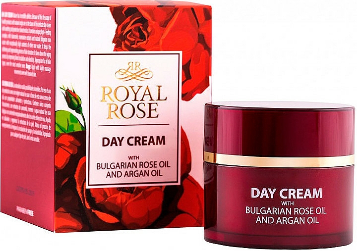 Tagescreme mit bulgarischem Rosenöl und Arganöl - BioFresh Royal Rose Day Cream — Bild N1