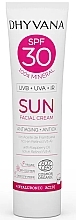 Sonnenschutzcreme SPF30 - Dhyvana Raspberrry Oil & Hyaluronic Acid SUN Mineral Anti-Aging Cream — Bild N2