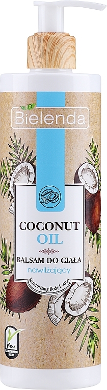 Feuchtigkeitsspendende Körperlotion mit Kokosnussöl - Bielenda Coconut Oil Moisturizing Body Lotion — Bild N1