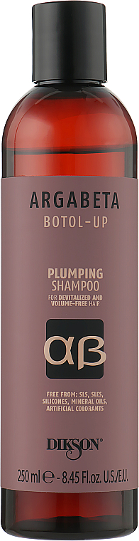 Shampoo-Rekonstruktor für feines Haar - Dikson Argabeta Botol Up Shampoo — Bild N1