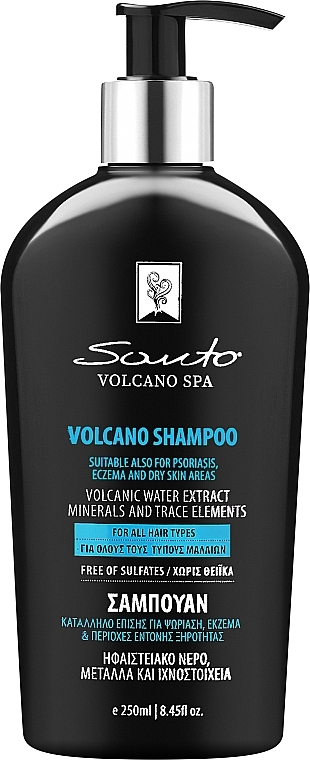 Shampoo für alle Haartypen - Santo Volcano Spa Shampoo for All Hair Types — Bild N1