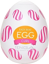 Düfte, Parfümerie und Kosmetik Dehnbarer Masturbator in Eiform für den Einmalgebrauch - Tenga Egg Curl
