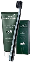 Set - Swiss Smile Herbal Bliss Set (toothpast/75ml + toothbrush/1pcs) — Bild N2
