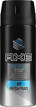 Deospray Ice Chill - Axe Ice Chill Fresh Deodorant Iced Mint & Lemon Scent — Bild N1