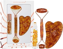 Düfte, Parfümerie und Kosmetik Set - Crystallove Cognac Amber Beauty Set