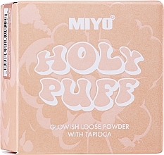 Düfte, Parfümerie und Kosmetik Gesichtspuder - Miyo Holy Puff Glowish Loose Powder With Tapioca