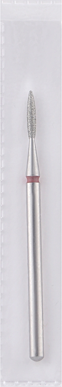 Diamant-Nagelfräser Kegelstumpf L-8 mm 1,6 mm XL rot - Head The Beauty Tools — Bild N1