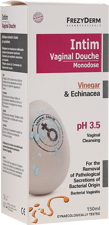Intimwaschmittel mit Essig und Purpur-Sonnenhut - Frezyderm Intim Vaginal Shower Vinegar & Echinacea — Bild N1