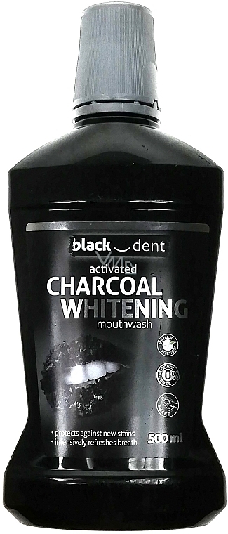 Mundwasser - Mattes Black Activated Charcoal Whittening — Bild N1