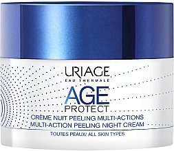 Düfte, Parfümerie und Kosmetik Anti-Aging Nachtcreme mit Peeling-Effekt - Uriage Age Protect Multi-Action Peeling Night Cream