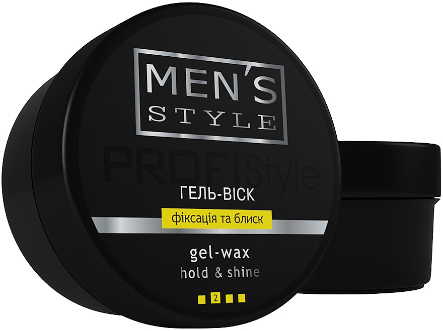 Gel-Wachs für mehr Glanz für Männer - Profi style Men's Style — Bild N1