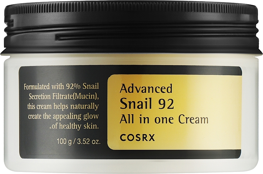 Regenerierende Schneckencreme für das Gesicht - COSRX Advanced Snail 92 All In One Cream — Bild N1