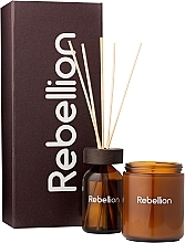 Düfte, Parfümerie und Kosmetik Set - Rebellion (diffuser/100ml + candle/200g)