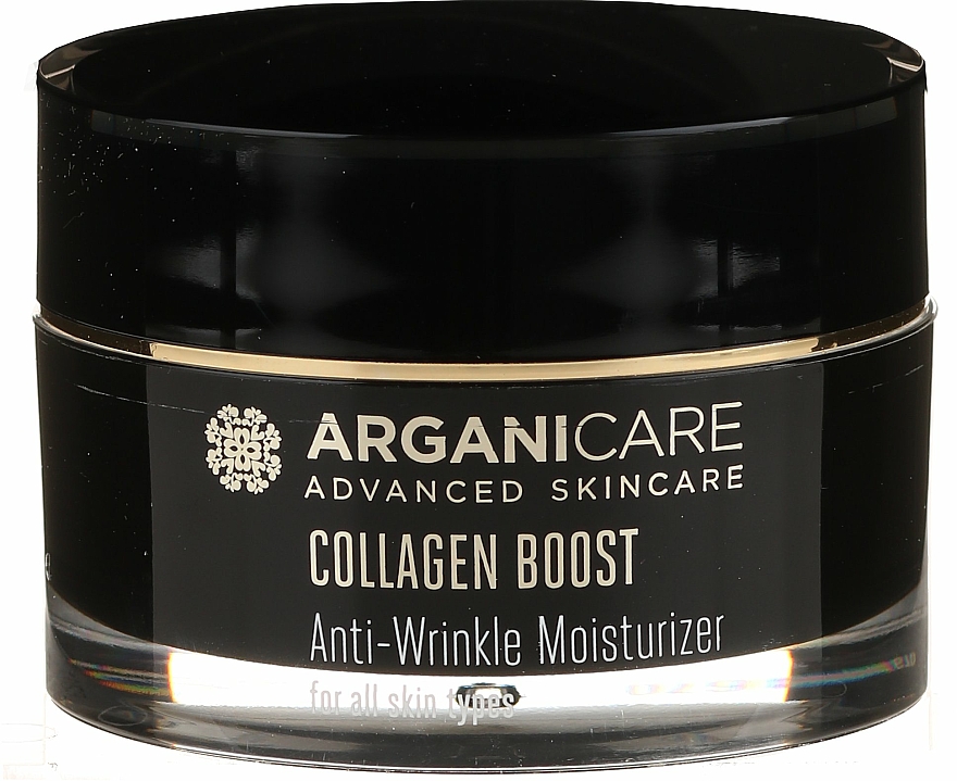 Feuchtigkeitsspendende Anti-Falten Gesichtscreme mit Kollagen und Arganöl - Arganicare Collagen Boost Advanced Anti-Wrinkle Moisturizer — Bild N1