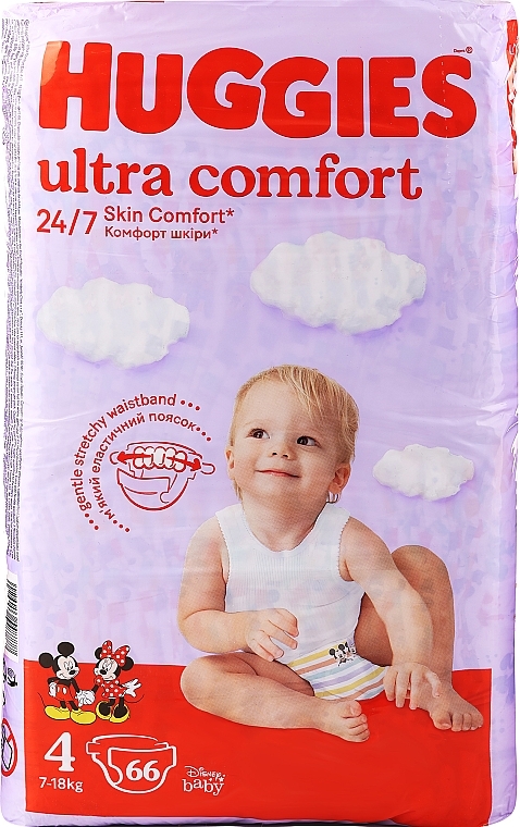 Windeln Ultra Comfort 7-18 kg Mega 66 St. - Huggies — Bild N1