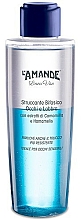 Zwei-Phasen-Make-up-Entferner mit Kamillenextrakt für Augen und Lippen - L'Amande Marseille Linea Viso — Bild N1
