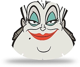 Erfrischende und feuchtigkeitsspendende Tuchmaske für das Gesicht mit Gurkenextrakt Disney Ursula - Mad Beauty Disney Villains Ursula Face Mask — Bild N2
