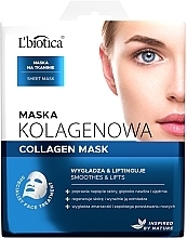Düfte, Parfümerie und Kosmetik Gesichtsmaske mit Kollagen - L'biotica Home Spa Collagen Mask