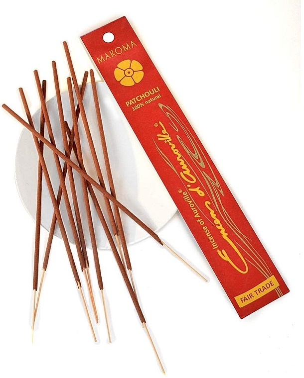 Räucherstäbchen Patchouli - Maroma Encens d'Auroville Stick Incense Patchouli — Bild N3