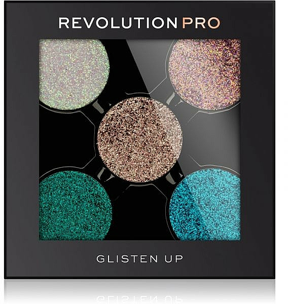 Lidschatten (Austauschbarer Einsatz) - Makeup Revolution Pro Magnetic Glitter Eyeshadow — Bild N2