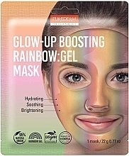 Gel-Gesichtsmaske - Purederm Glow-Up Boosting Rainbow Gel Mask — Bild N1