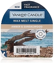 Aromatisches Wachs - Yankee Candle Wax Melt Amber & Sandalwood — Bild N1