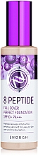 Düfte, Parfümerie und Kosmetik Foundation mit Peptiden - Enough 8 Peptide Full Cover Perfect Foundation SPF50+ PA+++