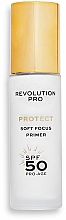 Düfte, Parfümerie und Kosmetik Gesichtsprimer SPF 50 - Revolution Pro Protect Soft Focus Primer SPF50