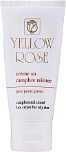 Düfte, Parfümerie und Kosmetik Spezielle pflegende und beruhigende Gesichtscreme für fettige und zu Akne neigende Haut - Yellow Rose