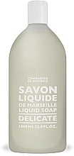 Flüssigseife - Compagnie De Provence Delicate Liquid Soap Refill — Bild N1