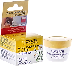 Düfte, Parfümerie und Kosmetik Augengel mit Augentrost und Kamille - Floslek Lid And Under Eye Gel With Eyebright And Chamomile 