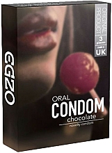Düfte, Parfümerie und Kosmetik Kondome für Oralverkehr Schokolade - Egzo Oral Condom Chocolate