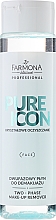 Düfte, Parfümerie und Kosmetik Zweiphasiger Make-Up Entferner - Farmona Professional Pure Icon Two-Phase Make-Up Remover